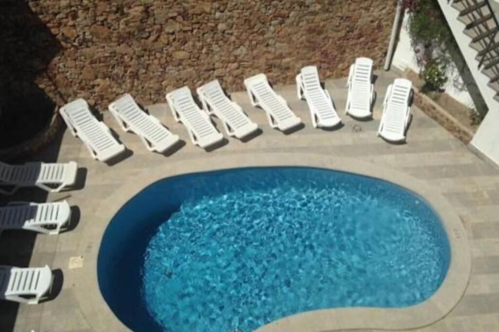 Apartamento Con Piscina En El Centro De Blanes Exteriör bild
